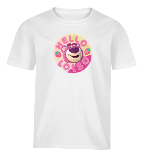 Pixar Playera Infantil Toy Story Lotso Hello Oficial