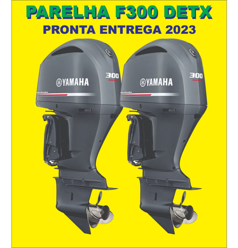 Parelha Motores Yamaha 300hp 2 Motores Jetco Pronta Entrega