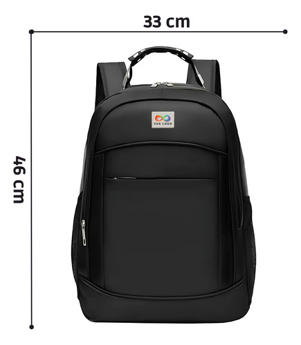 12 Mochilas Personalizadas Com Logo Brinde Empresa Eventos