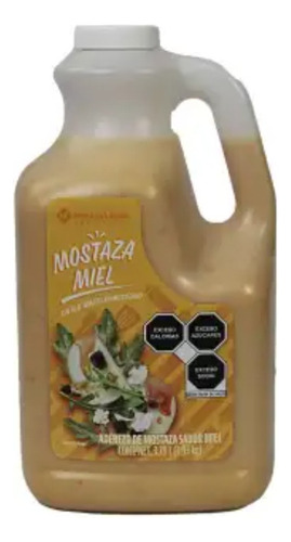 Aderezo Member's Mark Mostaza Con Miel 3.78 L