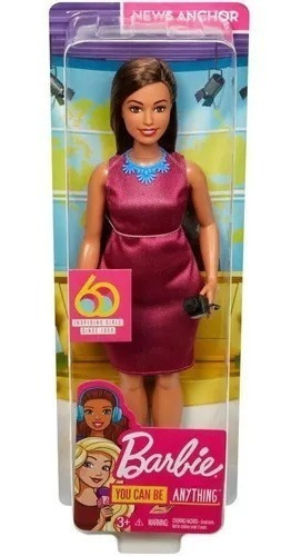 Barbie Quiero Ser Periodista Mattel Original