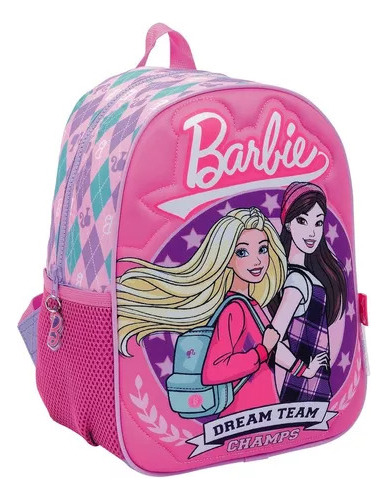 Mochila Escolar Barbie Dream Team - Dgl Games & Comics Color Rosa