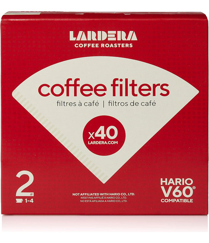 Filtros De Café Blancos Blanqueados Oxígeno #2 Compat...