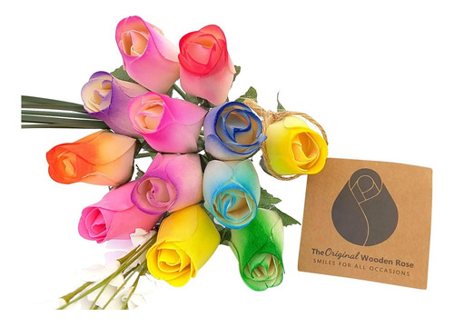 El Original Ramo De Flores De Pascua De Primavera De Rosas D
