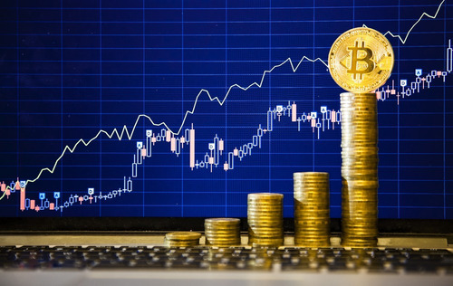 Bitcoin Moneda Lote 10 Criptomoneda Oro
