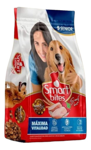 Smart Bites Senior + 7 Años Bulto De 7kg