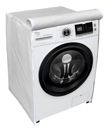 Capa Lava & Seca Midea Storm Wash 10,2kg Abertura Fechamento Cor Branco