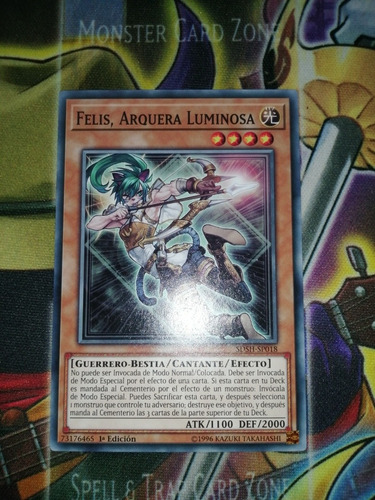 Felis, Arquera Luminosa Yu-gi-oh! Original Konami