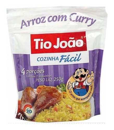 S-arroz Tio João Cozinha Fácil Com Curry 250g