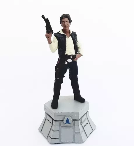 Miniatura Star Wars Xadrez Lote 10 Peças Oficial Chumbo