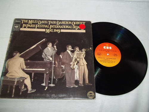 Lp Vinil - The Miles Davis / Tadd Dameron Quintet In Paris 