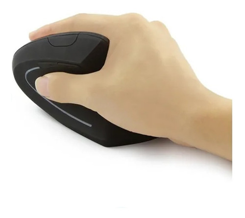 Imagen 2 de 7 de Mouse Ergonómico Vertical Inalámbrico Recargable