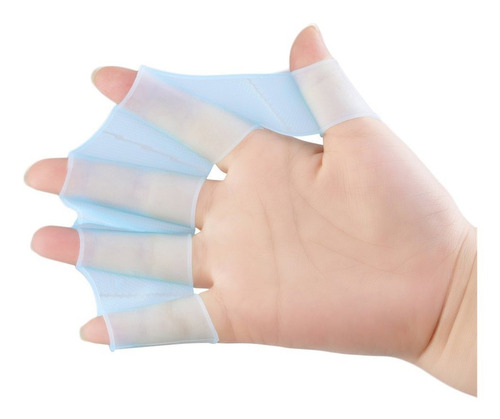 De Silicona De Natación De La Mano Aletas Aletas De La Palm