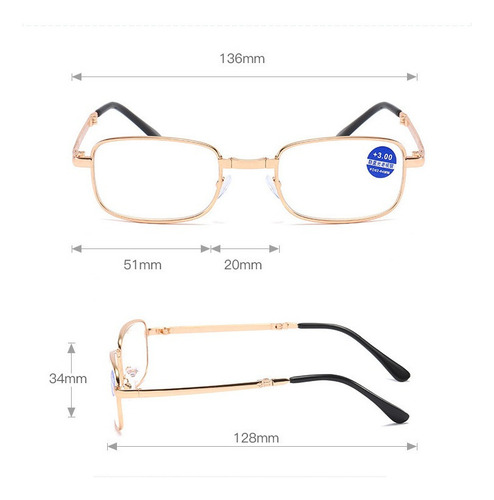 De Bab Gafas Presbiópicas Progresivas Multifocales Blue