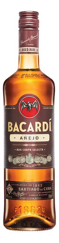 Ron Bacardi añejo 750 ML