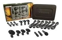Comprar Kit De 7 Micrófonos Para Batería Con Estuche Shure Línea Pga Color Negro