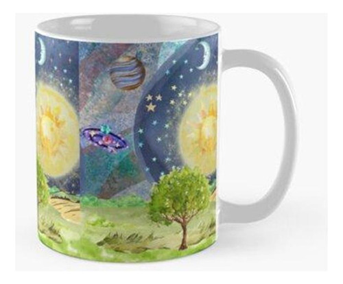 Taza Confía En El Universo Espiritual Cree Y Crece Póster Ca