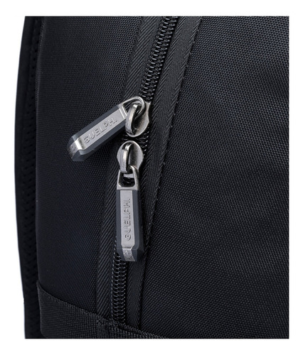 Mochila Guelph Executiva Notebook Viagem Trabalho Reforçada Cor Preto