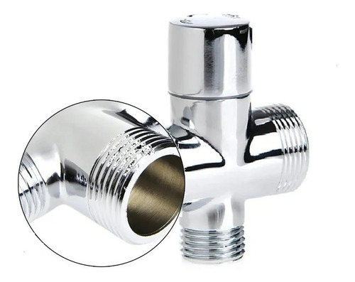 Grifo De Paso Llave De Paso T Adaptador T Bidet