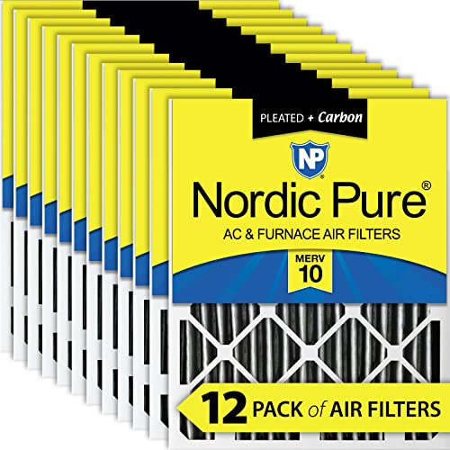 Horno Nordic Pure Merv 10 Plisado Más Carbono Ac A, 14 X 24