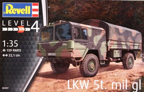 Camion Man 5t. Mil Gl 1/35 - Revell No. 03257