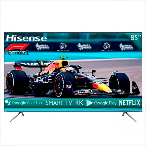 Smart Tv Hisense 85 Led 4k Uhd Android Bluetooth Alexa 85h65
