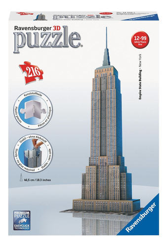 Puzzle 3d Empire Sate Building Ravensburger