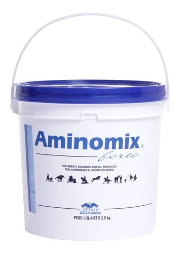 Complexo Vitaminico Vetnil Aminomix Forte 2,5kg