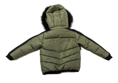 Parka Con Capucha Niño Verde Pillin (pvv837ver)