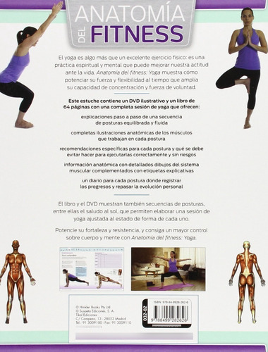 Yoga: Anatomía Del Fitness / Incluye Dvd, De Tikal Ediciones. Editorial Tikal, Tapa Dura En Español