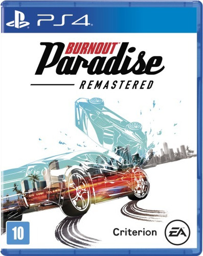 Burnout Paradise Remastered (mídia Física) - Ps4 (novo)