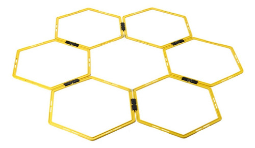 Imagem 5 de 6 de Aro Hexagonal De Agilidade Circuito Funcional 06 Un - Argola