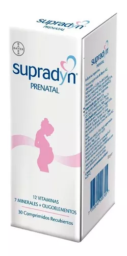 Multivitaminico Supradyn Prenatal Vitaminas Embarazo