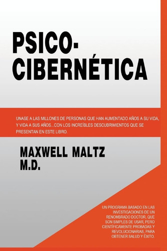 Libro : Psico Cibernetica (spanish Edition) Maxwell Maltz 97