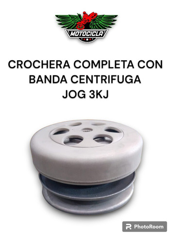 Crochera Completa Con Banda Centrifugada Moto Jog 3kj