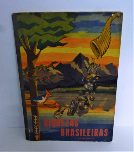 Álbum De Figurinhas Riquezas Brasileiras 1961 - Usado