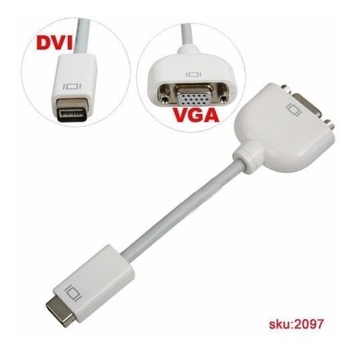 Cable Apple Mac Mini Dvi A Vga Adaptador Video Convertidor H