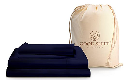 Juego De Sábanas Good Sleep Bedding Queen De Algodón - Set