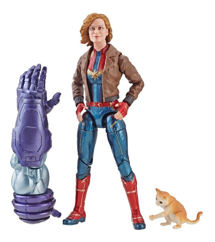 Marvel Legends Figura De Capitana Marvel Con Campera!!!