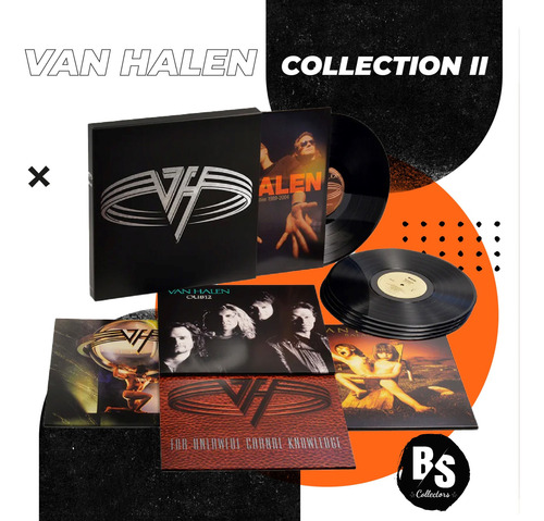 Van Halen The Collection Ii Box Set 5lp Nuevo Cerrado