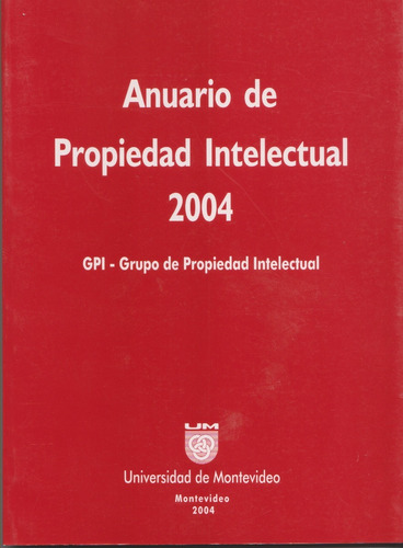 Anuario De Propiedad Intelectual 2004