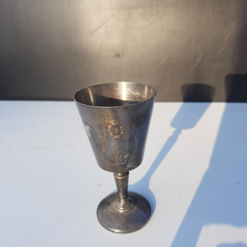 Taça Cálice De Vinho Eberle Aço Inoxidável 14 Cm