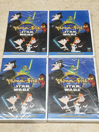 Dvd Original Phineas Y Ferb Star Wars   Nuevo