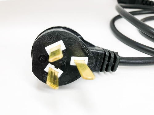 Cable Power Alimentación Computación 3 Metros 3x1mm Interloc