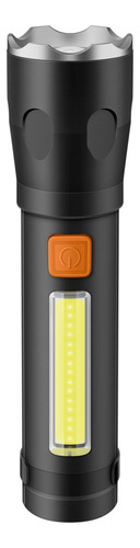 Linterna Led De 490 Lúmenes 2 En 1 Con Batería Recargable Y