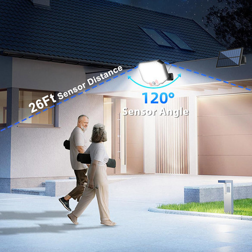 Luces Solares Para Exteriores Ir, Sensor De Movimiento, Luz