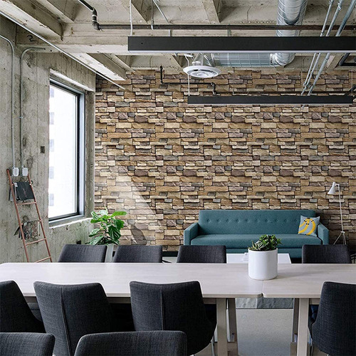Imagen 5 de 9 de Papel Tapiz Que Se Puede Pegar, 0.45x10 M, Pizarra