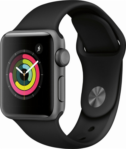 Apple Watch Series 3 Gps Caja Aluminio 42mm Sport Band Negra