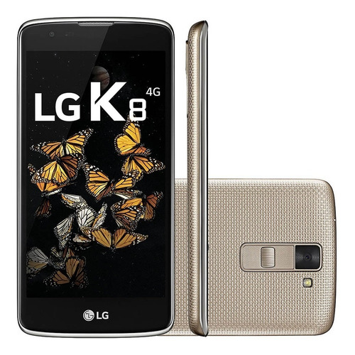 Smartphone LG K8 Dual K350 4g Tela 5' 16gb Anatel Garantia