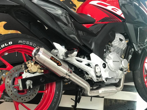 Imagem 3 de 7 de Escapamento Esportivo Honda Cb Twister Bomber Mexx